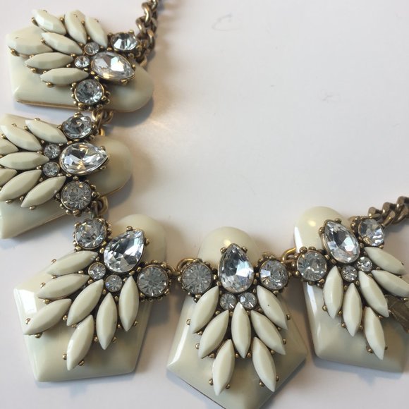 πππJCREW Geometric Collage Necklace C7206πππ - Picture 4 of 6